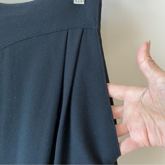 VTG Christian Dior Separates Wool Blazer and Skirt Suit Set Black Size 12 - Picture 13 of 16